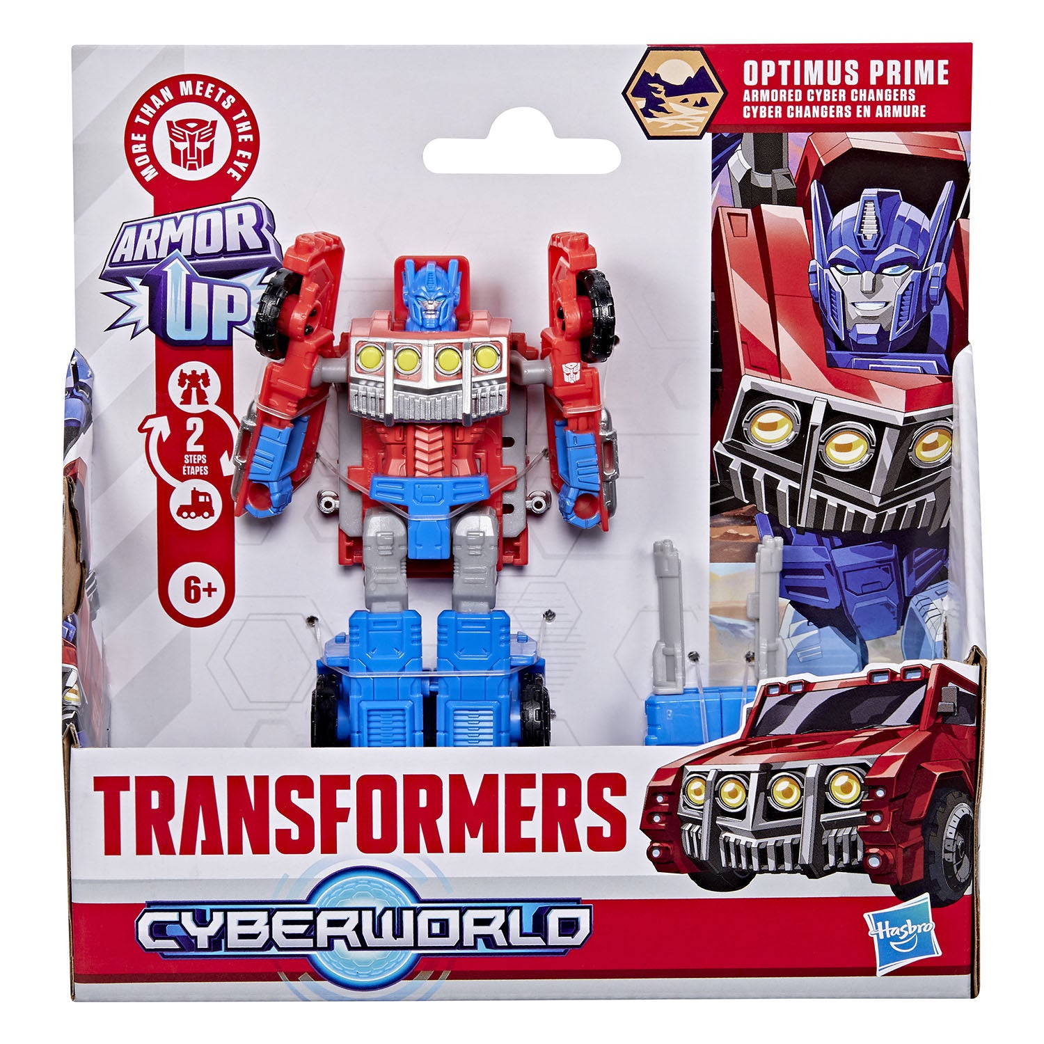 transformers-tra-cyberworld-4in-figure Cyber Changer Armor Optimus